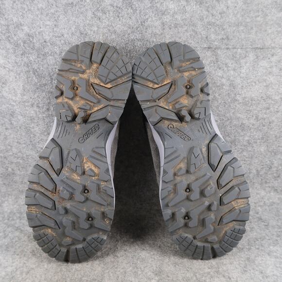 Hi Tec Shoes Womens 8.5 Hiking Boots Waterproof Leather Lace up Trail Outdoor - Picture 10 of 12